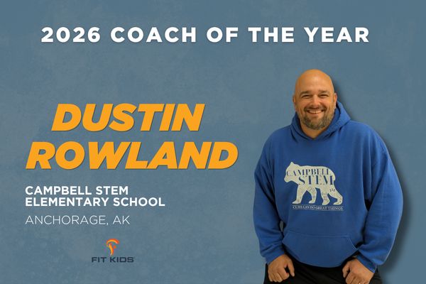 FitKidsFdn's tweet photo. Join us in congratulating Dustin Rowland, our first-ever Coach of the Year! 🎉 From creating engaging activities to building confidence and connection in every class, this coach exemplifies the heart of Fit Kids through leadership, creativity, reliability, and student impact. https://t.co/WAwHPZXKws
