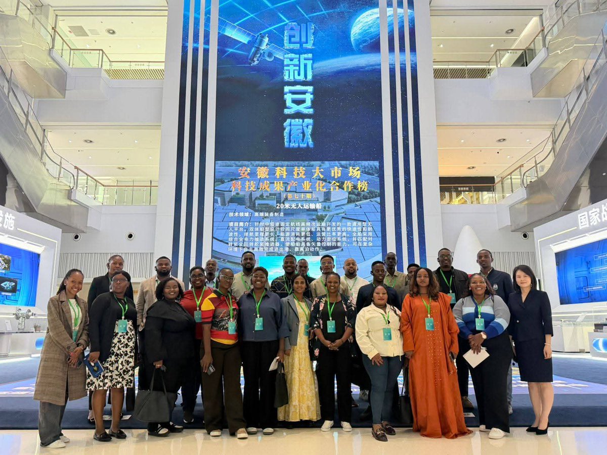 ANCYLhq's tweet photo. The ANCYL NEC Members, Cde Millicent Sekonya and Cde Katlego Mankanku, together with the ANCYL Tshwane Regional Deputy Chairperson, Cde Thabang Mahlomuza, are attending the Young African Political Leaders Workshop in China under the theme: “China and Africa Join Hands in Advancing Modernization: The Mission and Duty of Youth.”

The workshop brings together young political leaders from across the African continent to engage on youth development, leadership, governance and international cooperation towards a modernised and progressive Africa.

#RoarYoungLion
#ANCYLatWork
