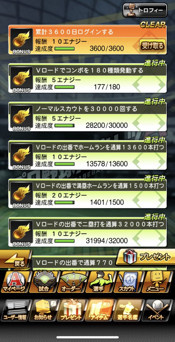 prospi_dena's tweet photo. ログイン3600日😌
なんだかんだで長くやってますなー https://t.co/jxmlYsFmYw