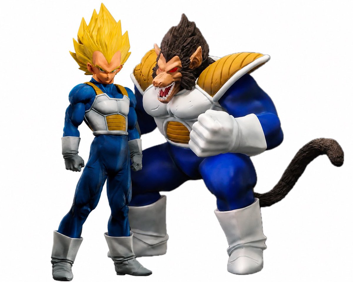 resesh99's tweet photo. アライズの大猿ベジータはこんな感じでSMSPベジータと飾りたいな
なんか見るたびにかっこよく見えてきて早く実物が欲しいです
天下分け目のベジータ持ってないからそっちも最近欲しいと思ってきた https://t.co/CkFfT88dzh