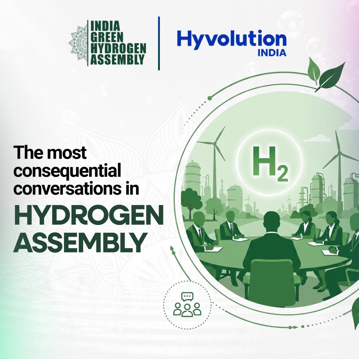 Hyvolution_IN's tweet photo. The most consequential conversations in hydrogen don't happen on stage. IGHA Hyvolution India 2026
Closed-door · By invitation only - CXO participation 

Not discussions. Decisions.
📅 17–18 Nov 2026 | Noida

Register Now: https://t.co/HL50COIATO
.
.
.

#IGHAHyvolutionIndia #GH2 https://t.co/zz2OWscwaN