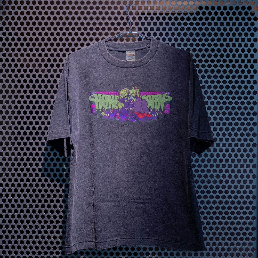 HONKTHEHORN_'s tweet photo. HONK THE HORN × NUROJUNK  2MAN LIVE「HOOLIGANS」GOODS 
ライブグッズの写真を公開🐏🦌

HTH Tシャツ（L,XL）- ￥7,500

ライブチケットはこちら👇
国内受付URL：https://t.co/9CpkTXINKW
OVERSEAS：https://t.co/l9GwuKBkVh

#HOOLIGANS_2026 #HTH