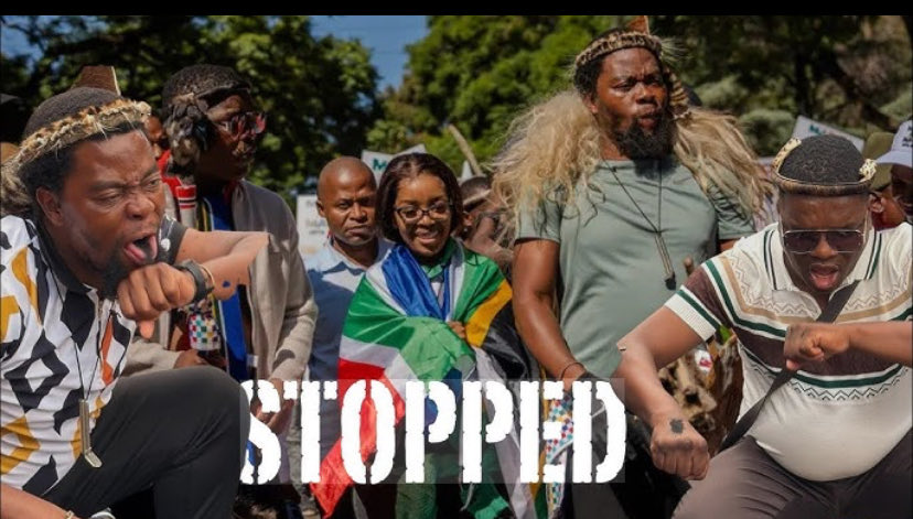 Mzansiawake's tweet photo. Julius Malema ~When a country has real wounds — unemployment, crime, open borders — foreign actors don’t fix it. They weaponize it. 

They’ll scream your pain louder than you do. Not to heal SA, but to isolate SA. 
Because a SA that stands alone is easy to sanction. Easy to demonize. Easy to justify ‘what comes next’.

Your grievances are real. But beware who’s selling the microphone. 
If the script ends with ‘SA vs The World’ instead of ‘One Law for All’, it’s not patriotism. It’s a trap.@Mzanziawake