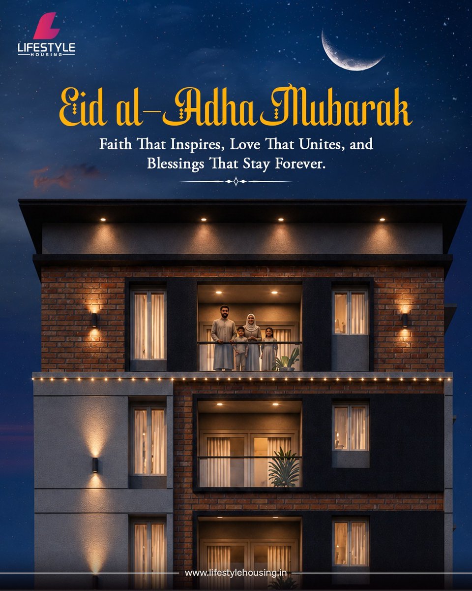 LSH_Chennai's tweet photo. 🕌 Celebrating the spirit of faith, gratitude, and togetherness this Bakrid.

Eid al-Adha Mubarak ✨

#lifestylehousing #bakridmubarak #lifestylehomes #viral https://t.co/CzTgiDQQP4