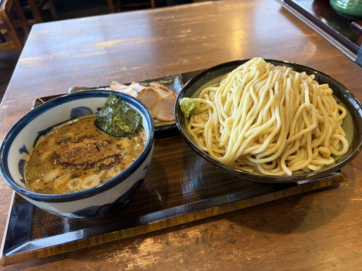 SUPERTANEX's tweet photo. 藤とら　肉つけ麺　うまい https://t.co/iXM2M0vqwR