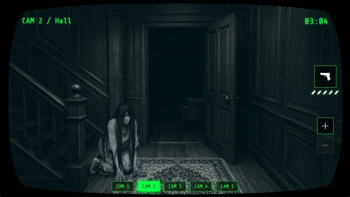 noctroom's tweet photo. ━━━━━━━━━━━━━━━━
<人ならざる女>達を監視するホラーゲーム
『Nameless Lady』リリース
━━━━━━━━━━━━━━━━
5分間リアルタイムで5つのカメラを切り替えながら対象を監視or対処し生存を目指す

#NamelessLady https://t.co/oWoQQNmnuH