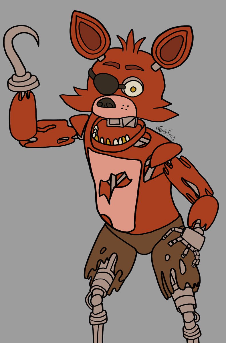FenixFang's tweet photo. Foxy piece I'm working on! Might use it for lighting practice.

#fnaf #foxy #digitalart #commission #furry https://t.co/9iqcTeUYuH