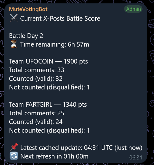 MUT8 Meme Battle Arena tweet media
