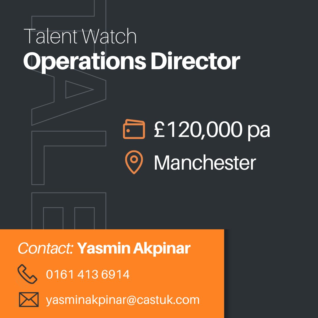 Cast_UK's tweet photo. 🌟 Operations Director Talent 🌟

✔️ Chemical &amp; FMCG leadership experience
✔️ 7.3% year-on-year production growth
✔️ Managed a £14.2m capital programme
✔️ Strong safety and compliance expertise

Request CV 👉 https://t.co/4eU9b087u6

#OperationsLeadership #ManufacturingTalent https://t.co/Mkhr5Lvuua