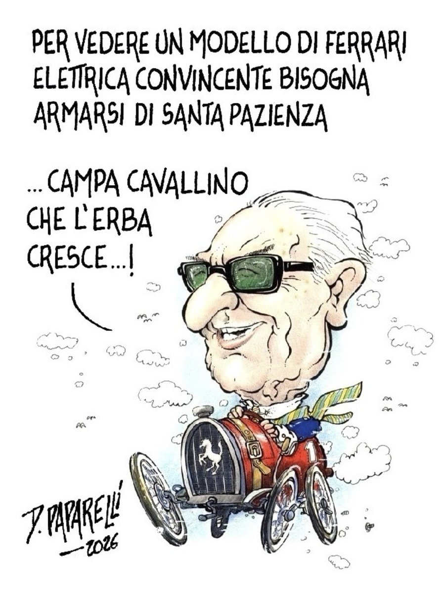 danilopaparelli's tweet photo. Mai nessun nuovo #modello della casa di #Maranello è stato #criticato come la #Ferrari #Luce, la prima #auto interamente #elettrica https://t.co/p8bom8jw9k