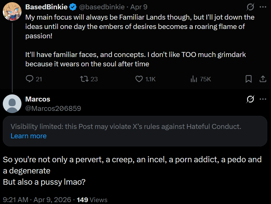 BasedBinkie tweet media