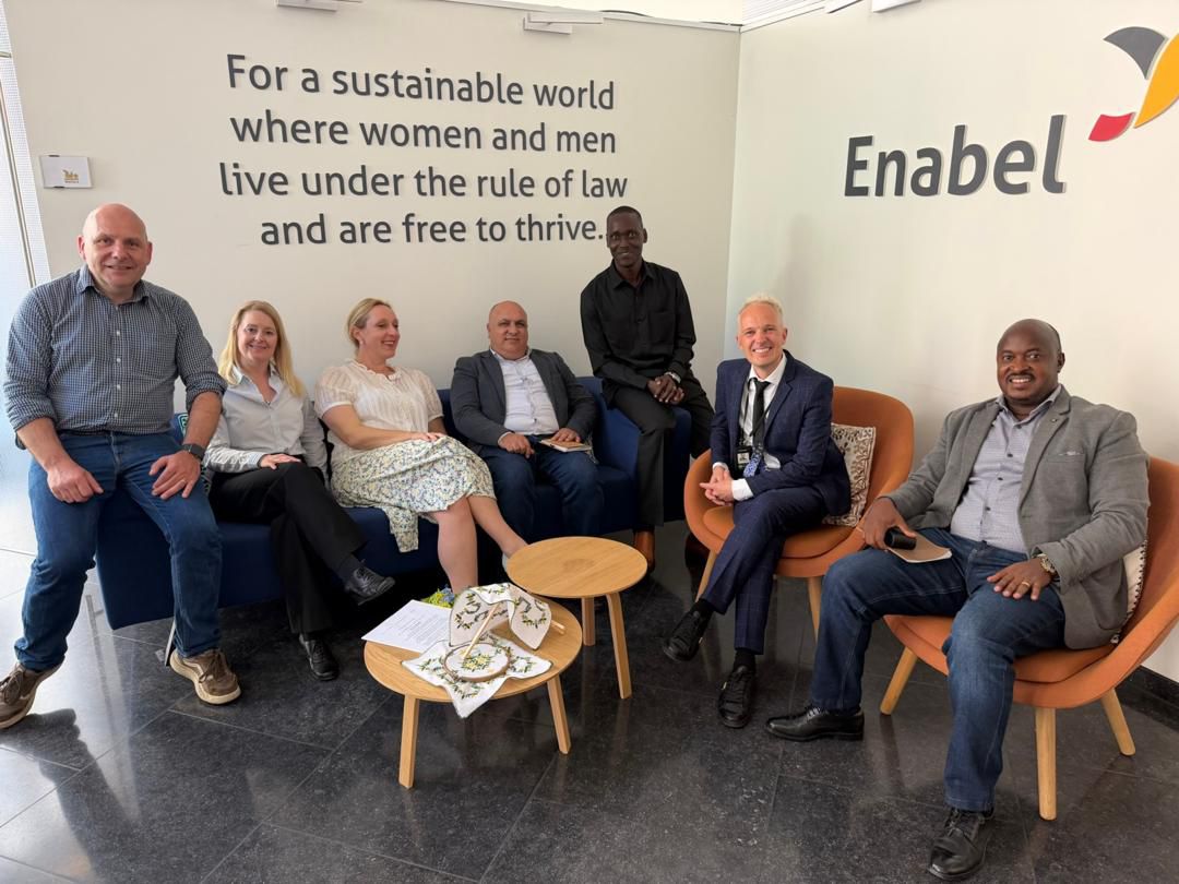 fca_uganda's tweet photo. Our Country Director @WycliffeNsheka  is in Brussels alongside the @FCA_global leadership team , @fca_SouthSudan,  @SemeNelson  engaging partners including ECHO, EU INTPA, GPE, GIZ and ENABEL on Education in Emergencies, Opportunity-Driven TVET and future collaboration opportunities.