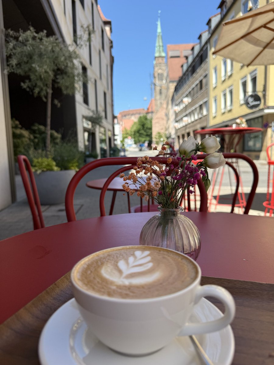 BlueMond13's tweet photo. Good morning from Cafe Pique Nique in Nuremberg ☀️ https://t.co/plj0S0hTpG