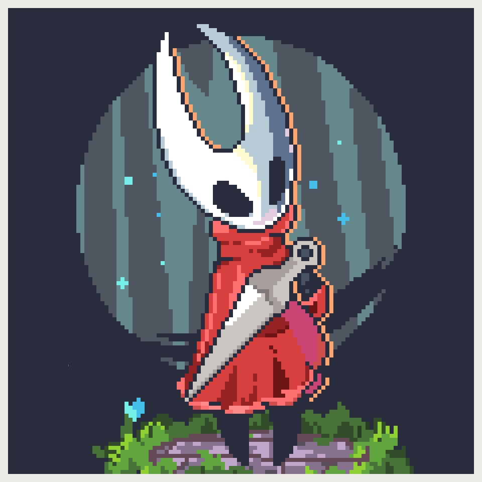 Li_RoArt's tweet photo. The princess herself

#silksong #holllowknight #pixelart #ドット絵 https://t.co/xPH653EzIJ