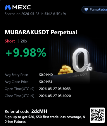 DubbuleQ's tweet photo. ๐this week i shorted๐
sam altman ($WLD) +11.89%
a 2022 corpse ($LUNC) +10.27%
a former president ($MUBARAK) +9.98%
some other random ticker ($ONDS) +8.22%
market crashed throughout.
all green.
#Crypto #Altcoins #pumpfader https://t.co/toUk595qE4