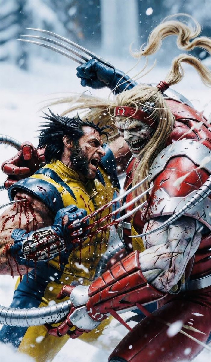AdamStiebing's tweet photo. Wolverine Vs Omega Red https://t.co/31y5yt1Pgf