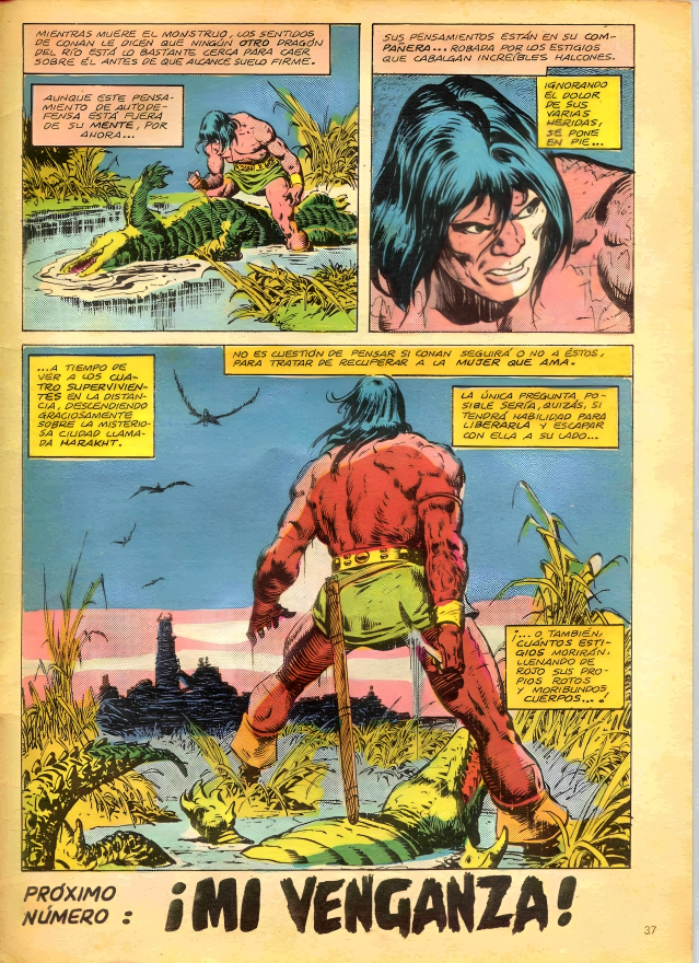 ComicSwipe's tweet photo. Congratulations to Esteban Maroto on the 2026 Barcelona Comic Grand Prize. Few artists channel the classics with such devotion. His Conan and Great Ape (1979) mirrors John Buscema’s style so closely it could pass for a lost panel from Conan The Barbarian #75. #ComicArt 🏆🙈 https://t.co/9njOInCh1v