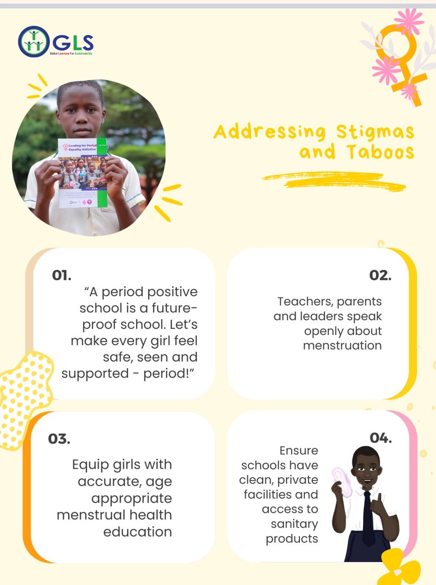 GlobalLUg's tweet photo. “On this  International Day of #MenstrualHygiene, let’s stand Together for a #PeriodFriendlyWorld where every girl &amp; woman can manage her period safely, with dignity, and without stigma.”
#MenstrualHealthMatters https://t.co/oKFhxwtP9H