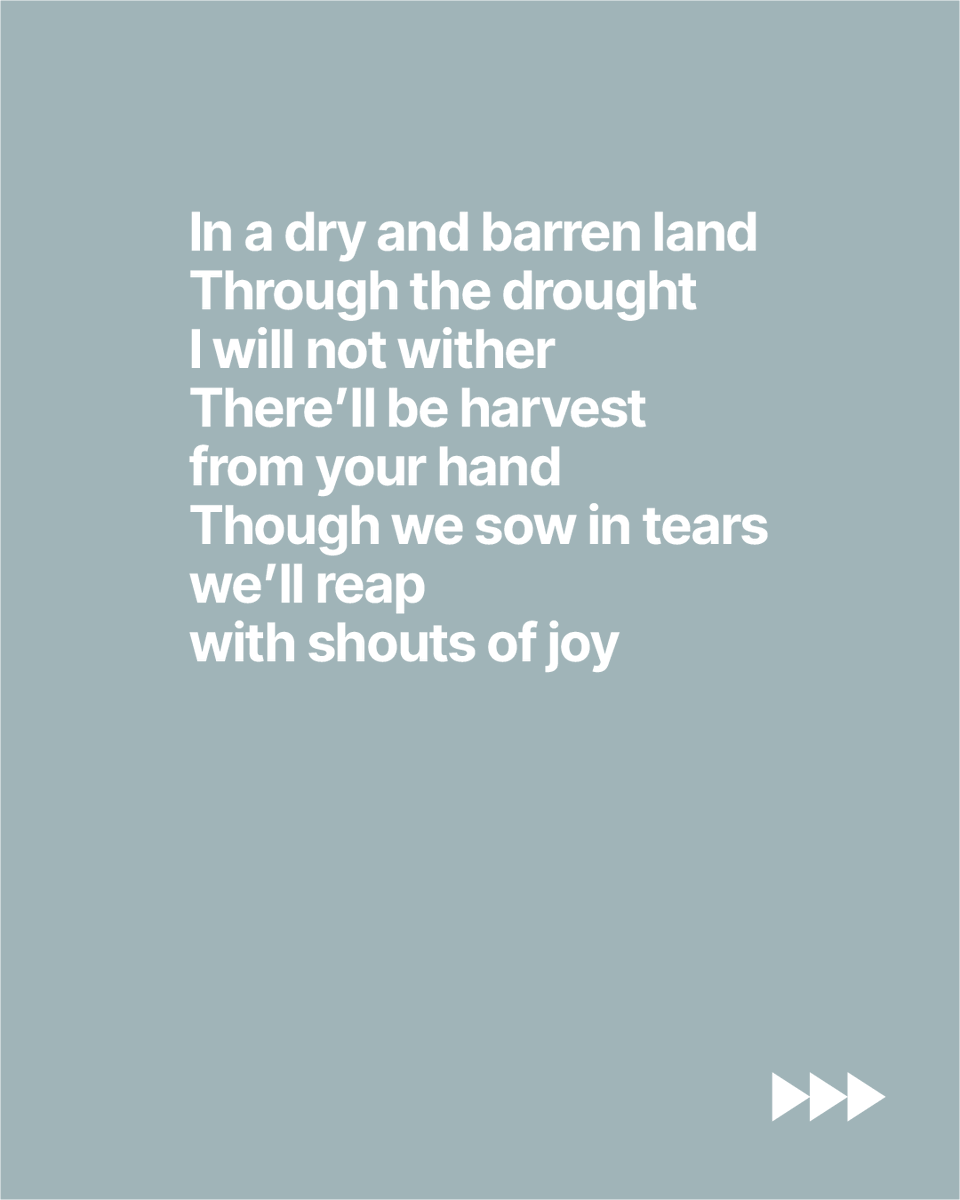 MakeWayMusic's tweet photo. Like a tree by the water
I will reach for heaven on high
Here by the stream my roots travel deep
This river will never run dry

Song resources: https://t.co/eKw7m7GPyj

#LikeATree #Worship #GrahamKendrick https://t.co/k0EdzR100p