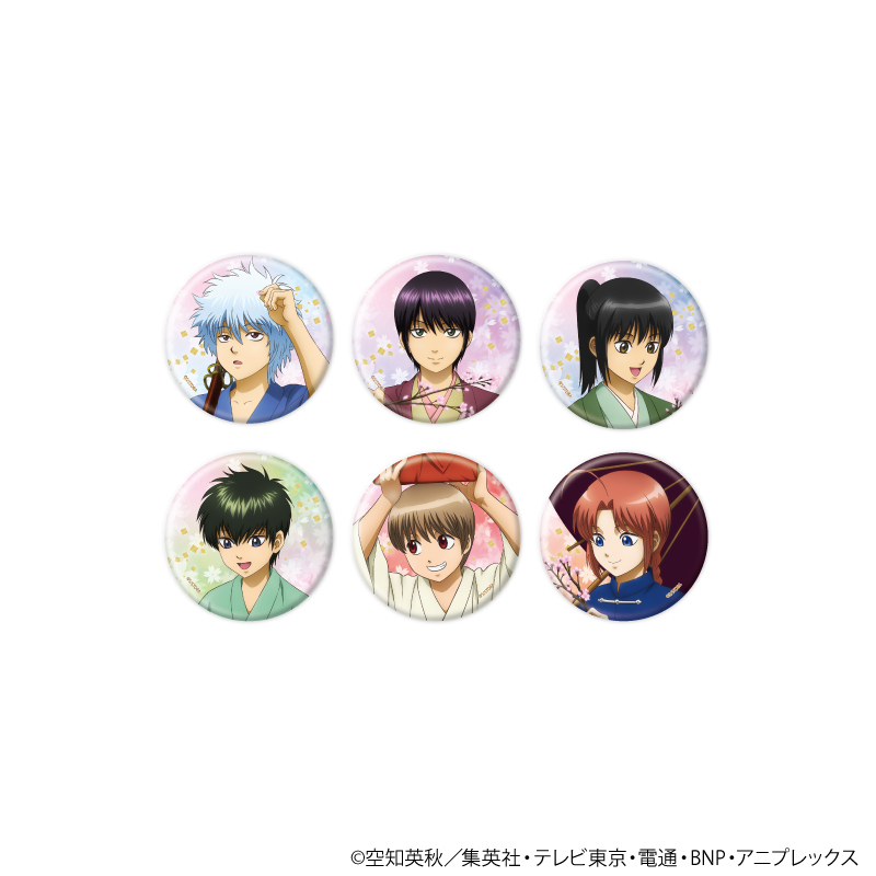 ☆新着☆ 【銀魂】 缶バッジ BOX アクリルキーホルダー BOX アクリル