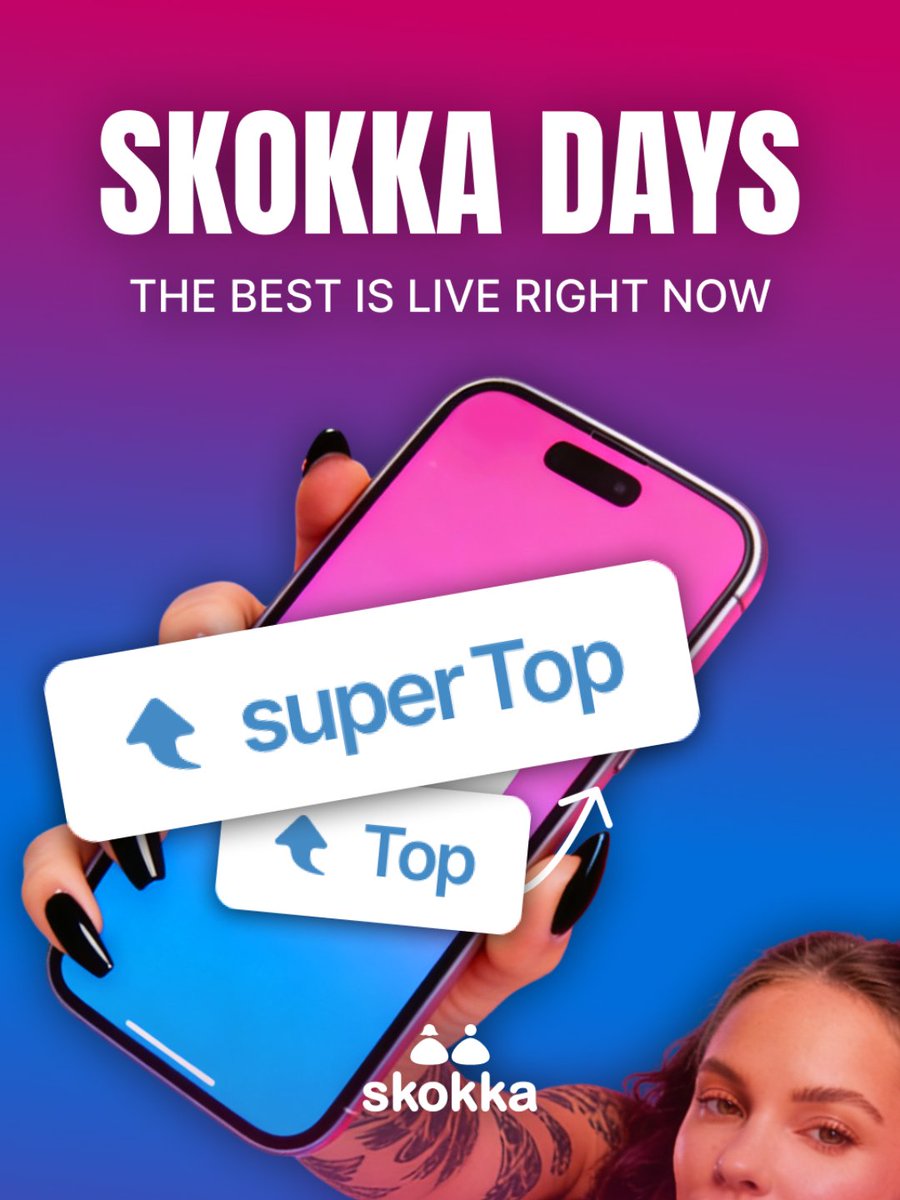 Skokka_ENG's tweet photo. 🙅🏽‍♀️ Don’t settle for mediocre.
Join Skokka and take things exactly as far as you want ☁️
For a limited time only ‼️👀 https://t.co/vG6puJ83is 

#Skokka #Skokkadays https://t.co/X856NDfckv