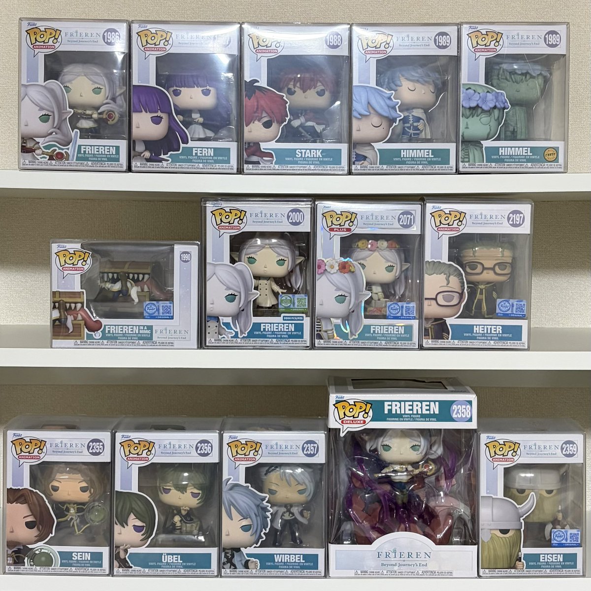 datefunko14's tweet photo. ボビングワールドさんにてお取り寄せしていただいたPOP!たち✨
今回届いた6インチのフリーレン、エフェクトモリモリでお気に入りです✌️
#funko #frieren #ボビングワールド https://t.co/Ne4RCr2Xfe