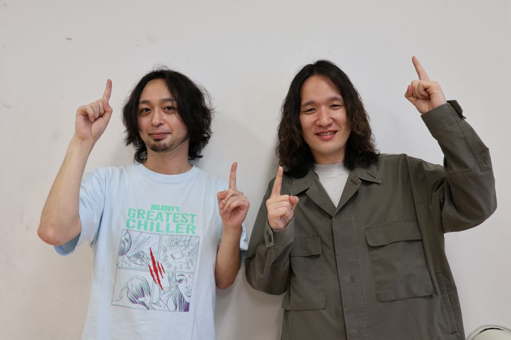 l_tike_stage's tweet photo. ＼📢インタビュー掲載！／
コンプソンズ大宮企画#4『浅草フェヌア』

#コンプソンズ ・ #大宮二郎
×
#転転飯店 ・ #中村亮太

演劇とコントの双方で活躍を見せる2人に、笑いへのこだわりや本作の見どころについて話を聞いた。

📕続きを読む👇
https://t.co/MDjfAGTDz0 https://t.co/Bz4cK5htNz