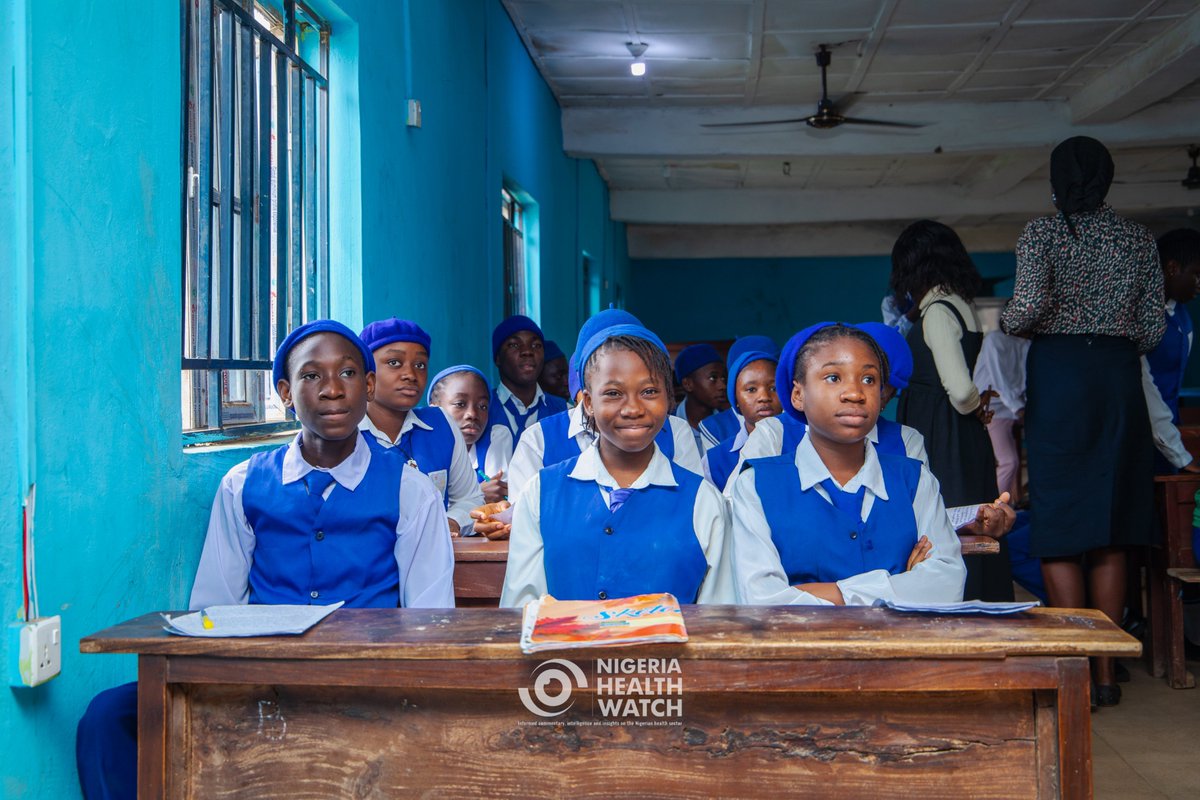 nighealthwatch's tweet photo. Lasting progress in menstrual health begins when young people are given the knowledge, confidence, and support to speak openly about periods without shame or stigma.

To mark #WorldMenstrualHygieneDay 2026, we, in collaboration with @NoGirlWOAPad, visited City Royal Primary and Secondary School, Nyanya, Abuja, for an outreach themed: “Together for a #PeriodFriendlyWorld.”