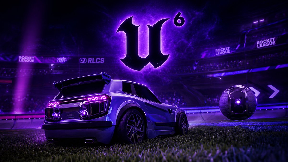GodisaGeek's tweet photo. Rocket League Becomes the First Game to Reveal Unreal Engine 6 https://t.co/T35U6oen37 https://t.co/JuoLYnQLJj