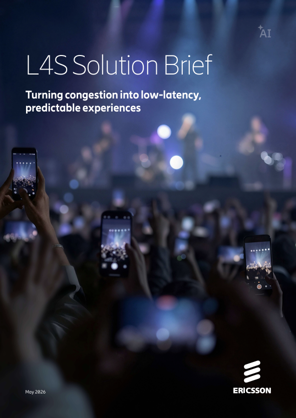 ericsson's tweet photo. As #5G Standalone evolves, performance under load 🏋️ matters more than peak speed ⚡

⚙️ #L4S (Low Latency, Low Loss, Scalable Throughput) adds early congestion signaling that helps applications adapt &amp; maintain predictable performance.

📖 New paper ↓
https://t.co/abuZBplsDi https://t.co/v3C2yCgjZA