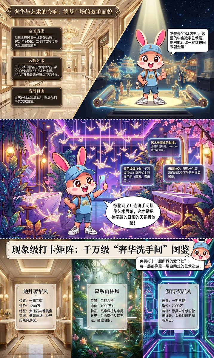 HaiLu91519's tweet photo. ✨ 打卡南京新街口✨赞兔兔🐰解锁中华第一商圈的 N 种打开方式！百年孙中山铜像、德基艺术美学、高空城景下午茶、赛博次元空间，再啃一口烤鸭汤包，古今潮奢烟火一键拿捏，金陵的心跳全在这里！ #ChinaTravel #NanjingTravel #大美中国 #Zantutu #Nanjing https://t.co/82EaiPtUuO
