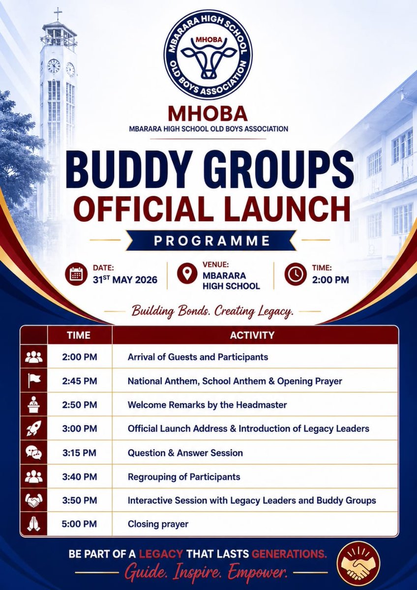 Mbarara High School Old Boys Assoc. (MHOBA) tweet media