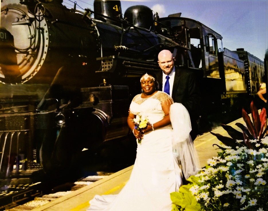 presstrainlive's tweet photo. The Southern Railway No. 401 returns! 
It's like coming home. 🥹💒💍🚂

Take a #trainride May 30-31 @MRM401. 
https://t.co/4Ty1yegjUW
Tickets: https://t.co/RQ6eY2kXxg

#MonticelloRailwayMuseum #steamtrain #familyfun #Illinois #twill #VolunteerPowered #Museum #AllAboard #OnTrack https://t.co/PQXMCgdUs4
