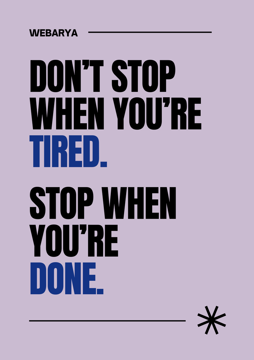 WebAryaTech's tweet photo. Success doesn’t come from working only when you feel motivated. It comes from showing up even on the difficult days.

Keep pushing, keep learning, and keep building — because consistency always beats excuses.

#Motivation #Mindset #Success #Consistency #Entrepreneur #WebArya https://t.co/2kC14pyrbj