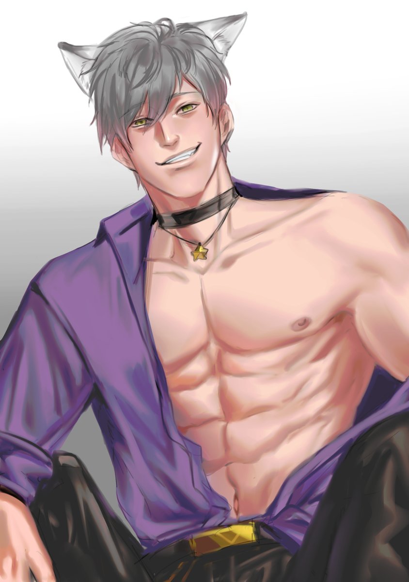 KurosawaSP's tweet photo. เปิดอกคุยกันหน่อยไหม🐱💜
แอบไปเจิม Commission ใหม่
จากคุณ Tatsunoko Tenity
หล่อแบบนี้… ใครจะไหว
#KSPLust
#KurosawaSP
#Openshirtsupremacy https://t.co/2jjiakzfXd