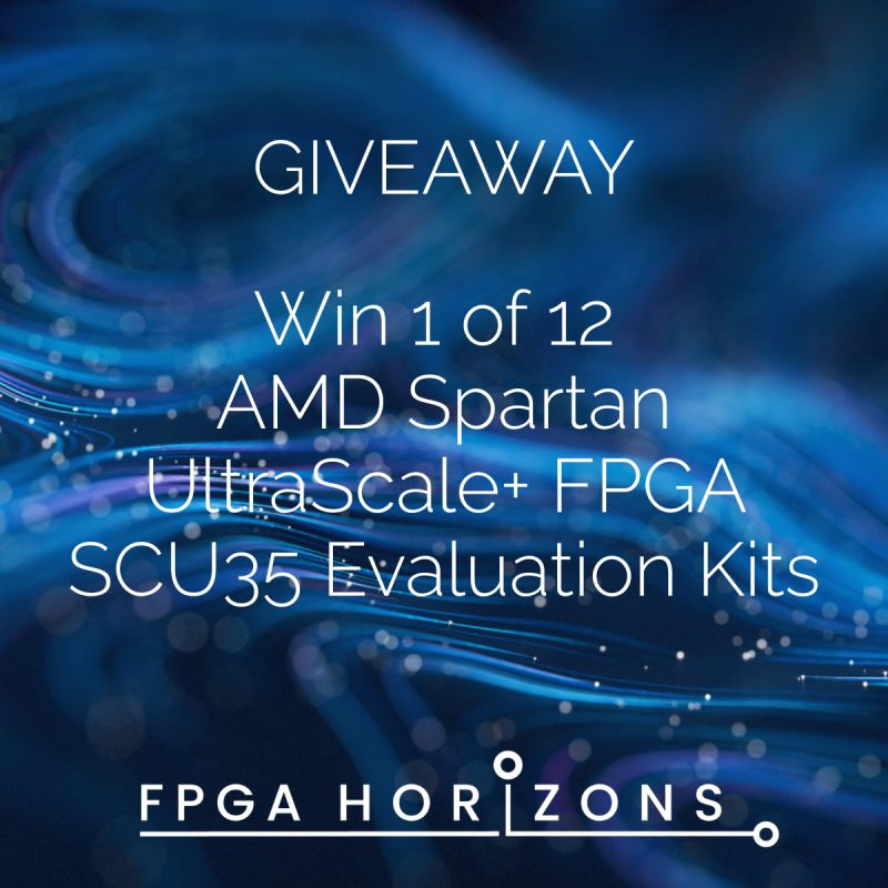 ATaylorFPGA's tweet photo. GIVEAWAY!

Over the course of the next year, we are giving away one AMD Spartan™ UltraScale+™ FPGA SCU35 Evaluation Kit to 12 winners.

Every month we will randomly select one person from our mailing list to win a board.

To be in with a chance of winning, simply sign up to the mailing list at the bottom of the page here https://t.co/w1kJZA1yfP. If you are already a member, you will be in entered in to the draw.

T&Cs https://t.co/1eTauaoY46