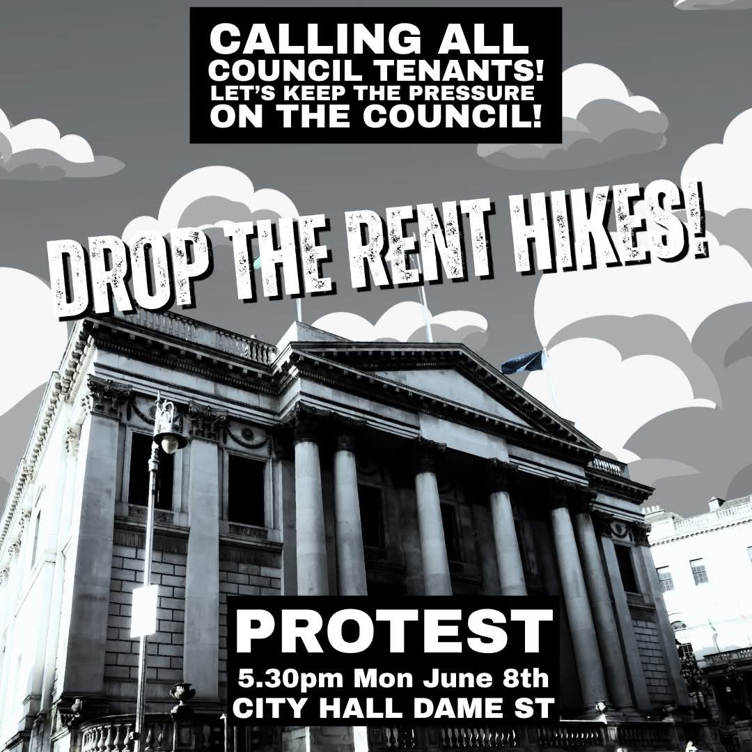 RedMediaIreland's tweet photo. See yez outside next Dublin City Council meeting! https://t.co/hoMMrWGjgA