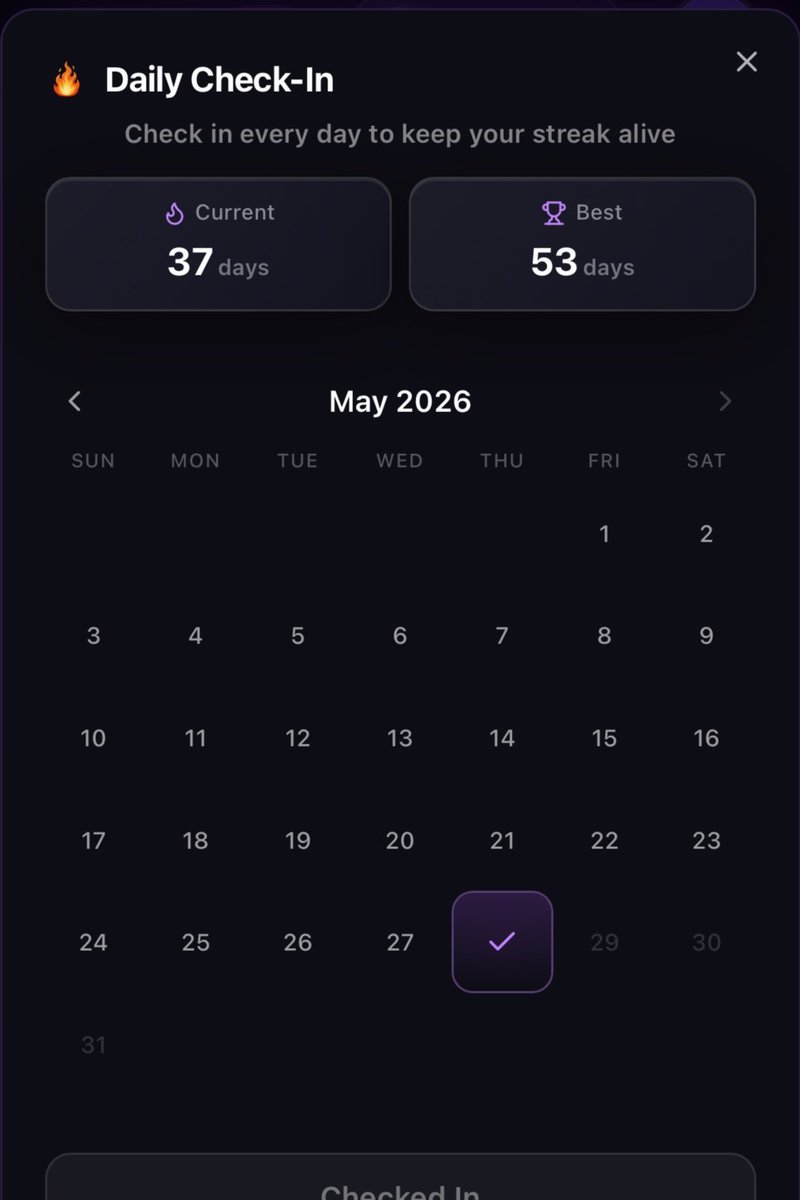 Bigdamon200's tweet photo. Already done my daily check in on @NexuraXYZ 

Reminder to do urs https://t.co/9TtdFrkkeH