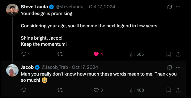 Jacob_Treb's tweet photo. @stevelauda_ @ChrisWillx God bless you man!

One comment I'll remember till I die hahaha https://t.co/KfSgAwE39n