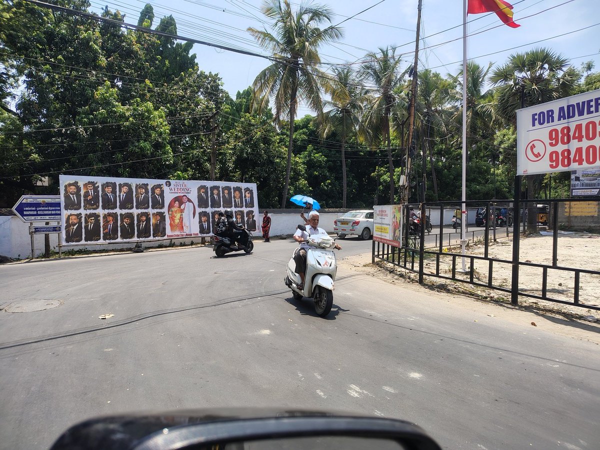 damienbala's tweet photo. @chennaicorp kindly look into this ..hindrance..manappakam to mugalivakkam road.whether permission has been given ?!. https://t.co/tfCfaZF6ho