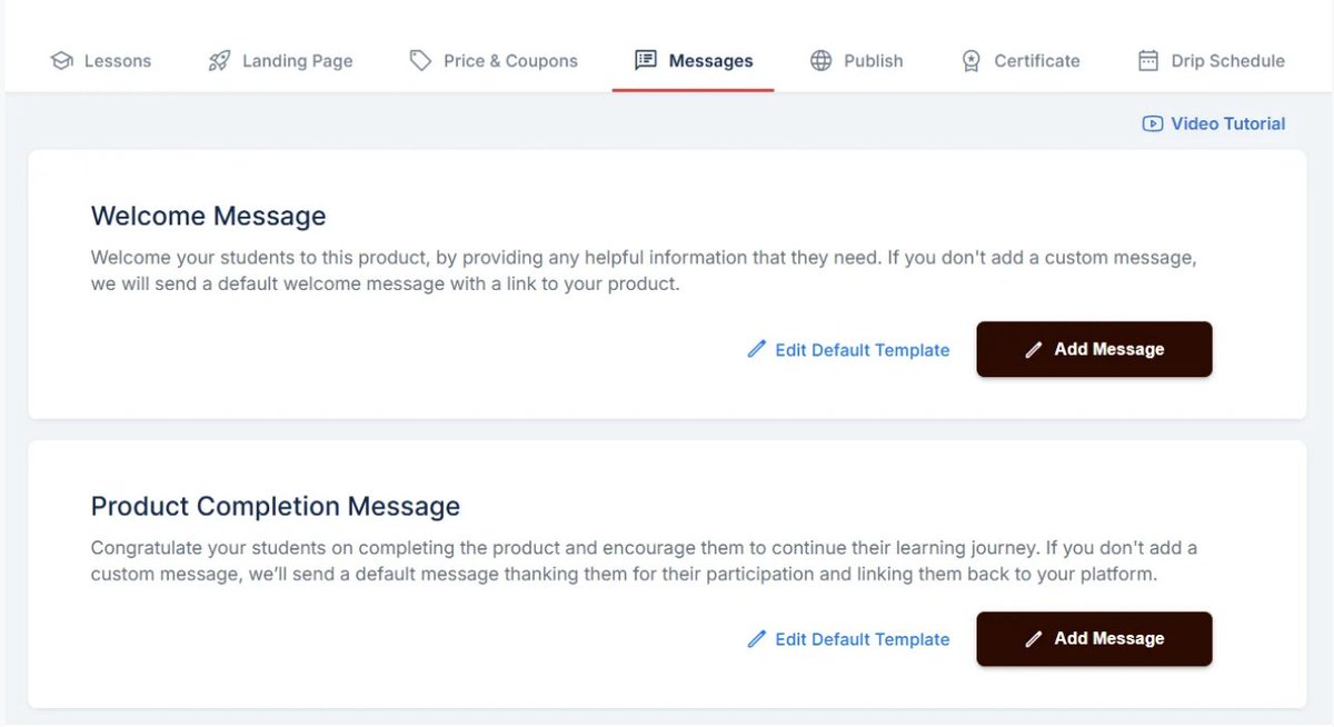 och_platform's tweet photo. Hereʼs a feature you might not realize is working for you: Course Completion
Emails.

Celebrate your studentsʼ achievements and keep them engaged automatically!
For your students:
👉 They receive a congratulatory email after completing a course. https://t.co/PsCtPHSXgM