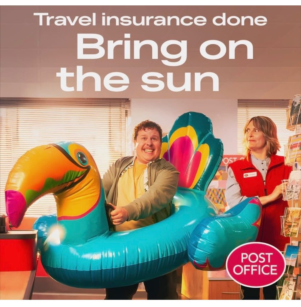 ulvpostoffice's tweet photo. You pack for the pool. We'll pack the peace of mind. Post Office Travel Insurance includes 24/7 GP access abroad as standard.*

*For more information, visit https://t.co/yVCFw0KTS4 https://t.co/LMzrnay8xW