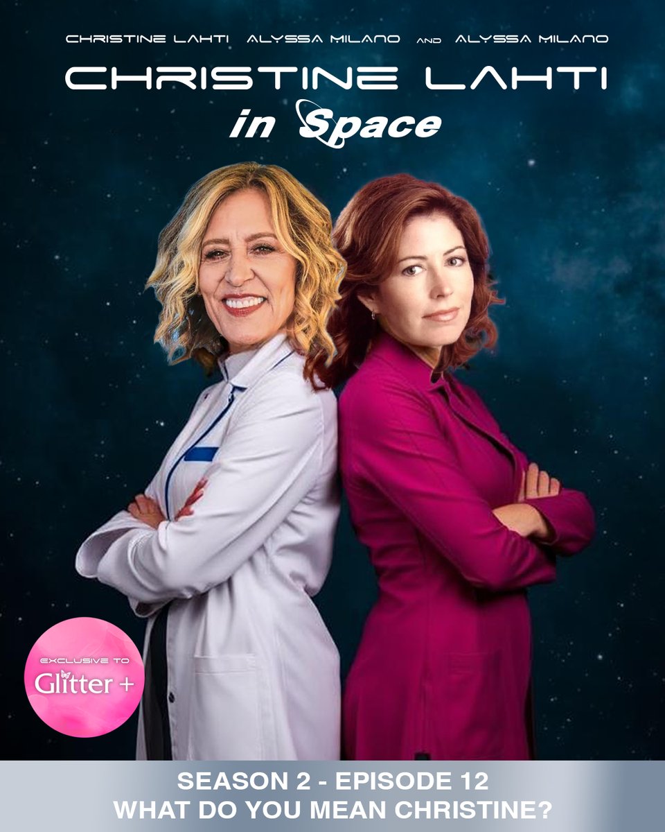GlitterPlus_'s tweet photo. The actual midseason finale!

Christine Lahti in Space - S2 E12 - What Do You Mean Christine? is out now!

#ChristineLahti #Space #podcast #Scifi #DanaDelany https://t.co/1WJEIHWEU5