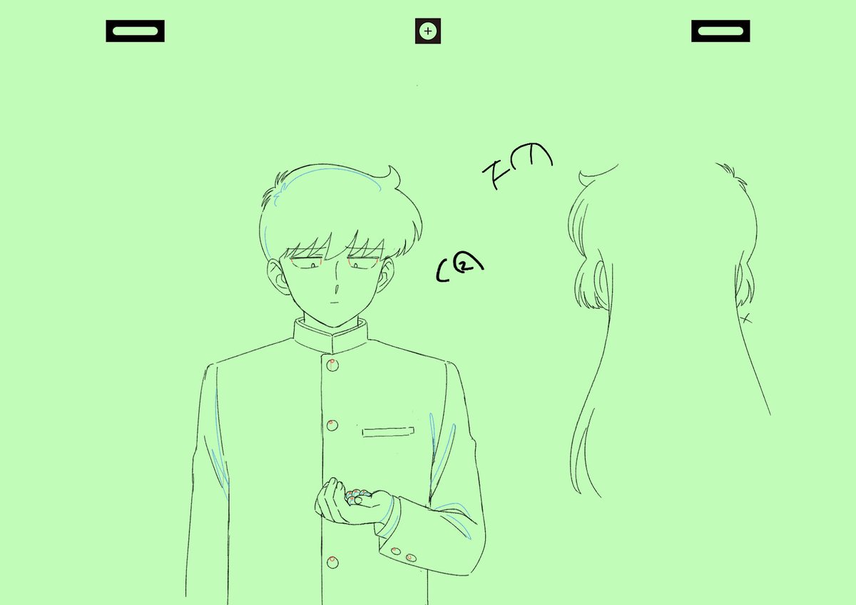 cham_cham1113's tweet photo. #ガンバレ中村くん
9話　総作監担当しておりました。（共同）
ご視聴ありがとうございました https://t.co/auPE1emnxX