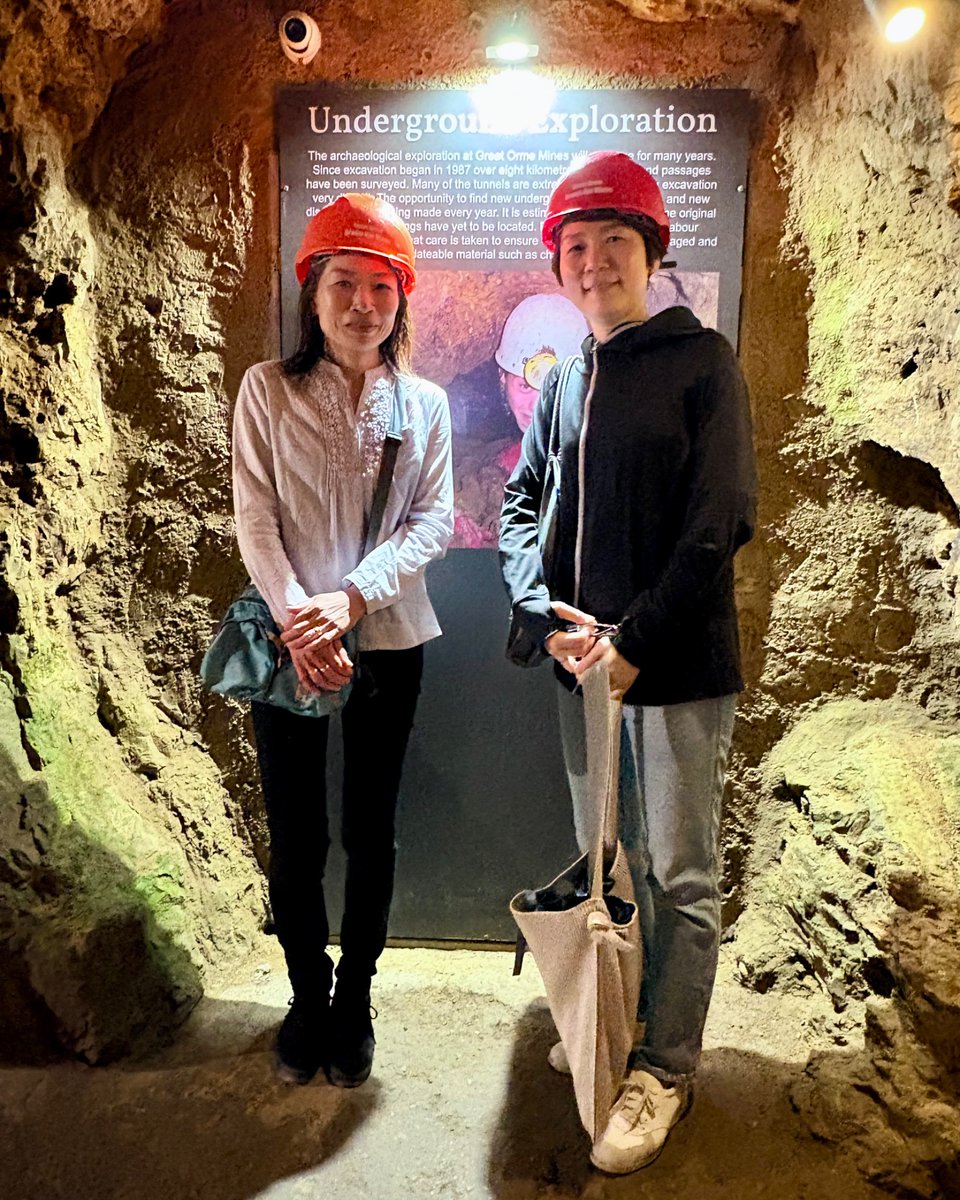 greatormemines's tweet photo. 🇯🇵 Yesterday we were delighted to welcome Hiromi Tanaka, Deputy Director for International Affairs at Himeji City, Japan, to the Great Orme Mines with North Wales Tourism Ambassador Emiko Corney as part of a @GoNorthWales  learning visit programme. 🌍 🏴󠁧󠁢󠁷󠁬󠁳󠁿 🇯🇵 https://t.co/uMB3nrLekB