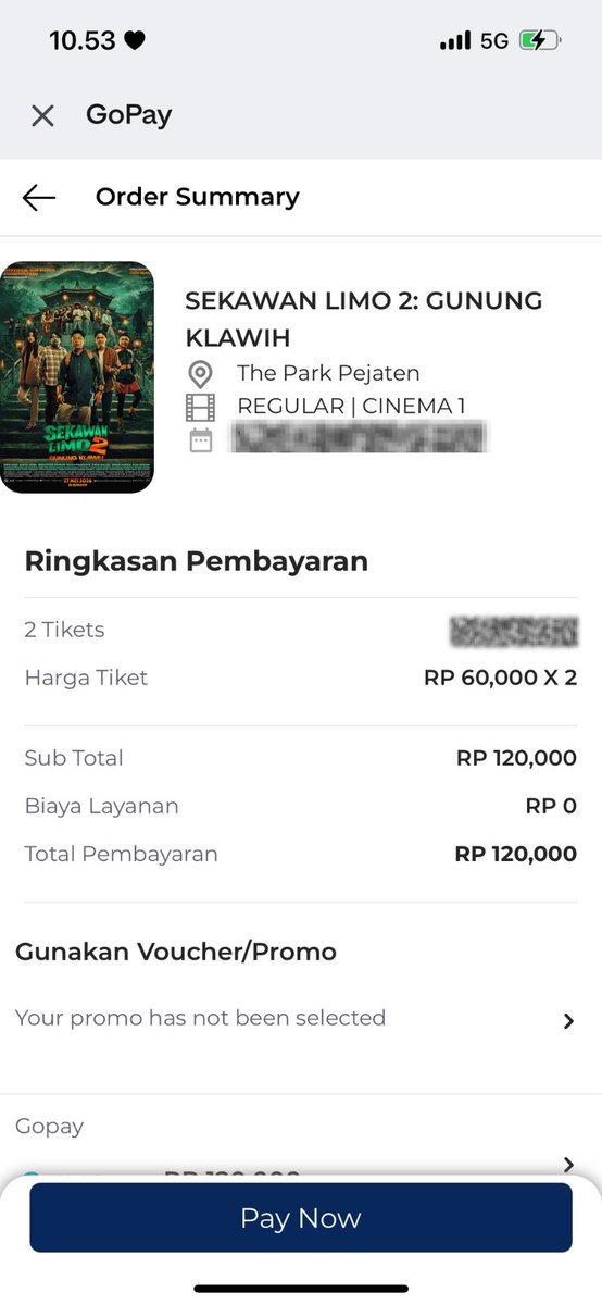 ethaitea's tweet photo. Sekawan Limo tuh tipe film yang enak ditonton rame-rame ga sih 😊 long weekend jadi makin seru kalau ada tontonan begini. Mana ada #GOPAYNONTONGRATIS biaya admin lagi
https://t.co/hiRgCOgXWU… https://t.co/62VfsGt5Jb