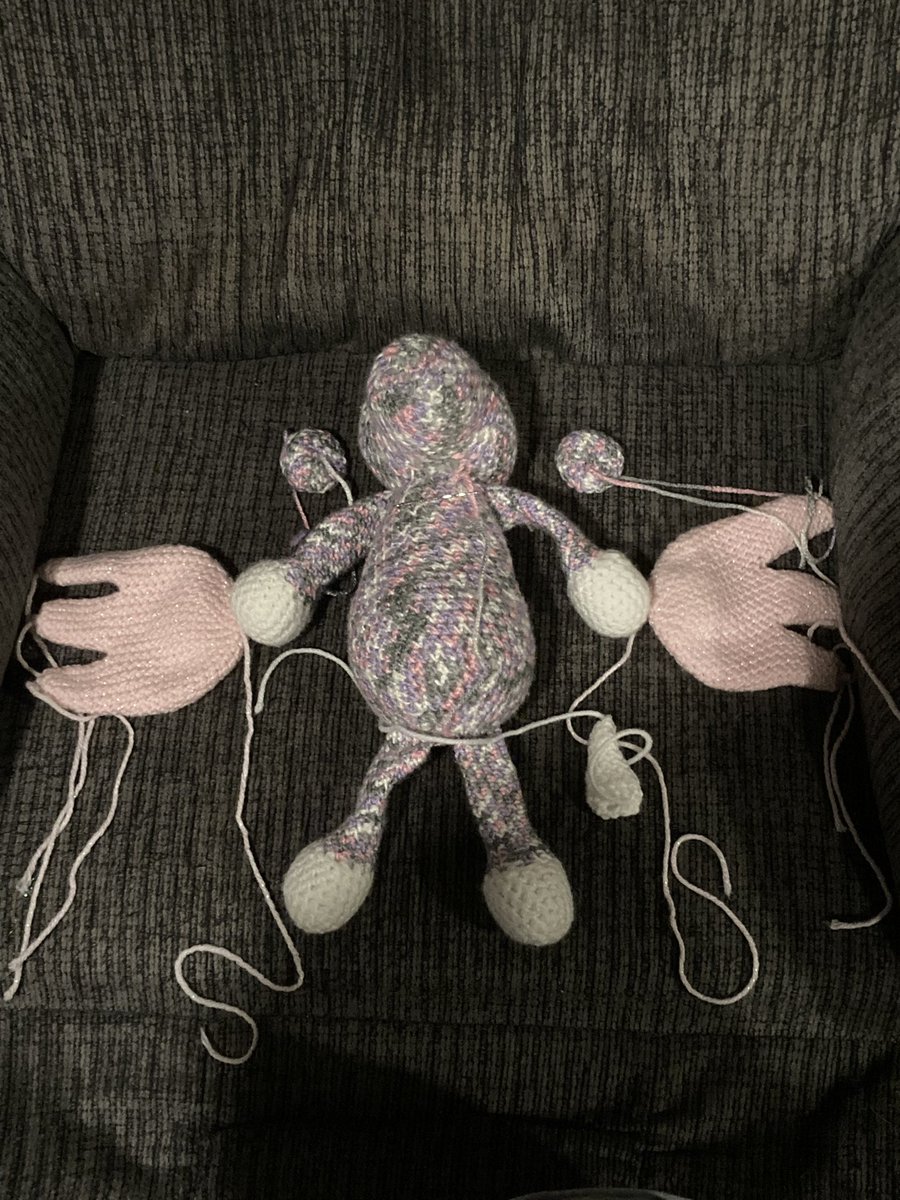 TheKnightOfVoi2's tweet photo. I ordered the yarn I needed this week, and while it’ll probably take another week and a half at least to get here, I realized that there were some other steps I could take without it that would save me time once it arrives! And of course I have my other WIPs to work on! https://t.co/6sXXH0gO1j