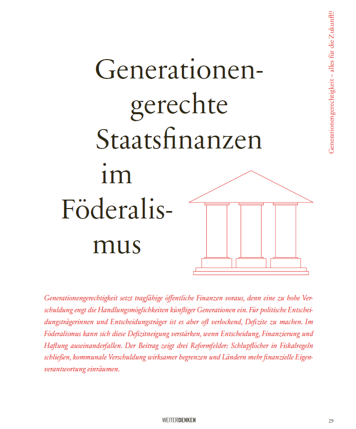 Arnd_Diringer's tweet photo. "Generationengerechte Staatsfinanzen im Föderalismus"
Ein Beitrag von Prof. Désirée I. Christofzik in #WeiterDenken 2/2026.
Jetzt am Kiosk und im @Kohlhammer-Shop https://t.co/o3Rr3Wwsmz https://t.co/FfGuZ5zDxy