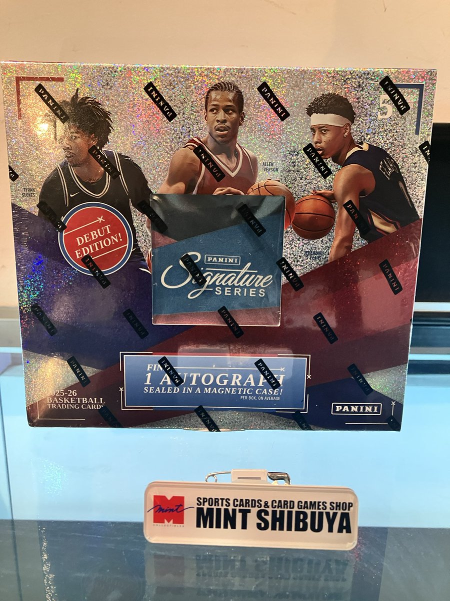 新商品発売のお知らせ】 🏀 2025-26 PANINI SIGNATURE SERIES