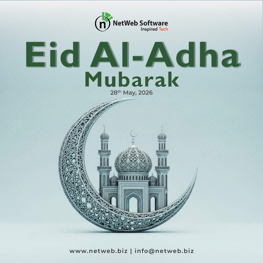 netwebsoftware's tweet photo. Eid Mubarak to you and your family from all of us at NetWeb Software.
May this Eid bring peace, happiness, and new opportunities to you and your loved ones.
#EidMubarak #HappyEid #EidCelebration #NetWebSoftware https://t.co/rNDvCXac3E